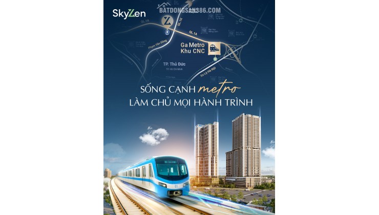  PICITY SKYZEN – VỊ TRÍ “3 CẬN” HIẾM CÓ – CỬA NGÕ TP.HCM, TIỀM NĂNG TĂNG GIÁ MẠNH